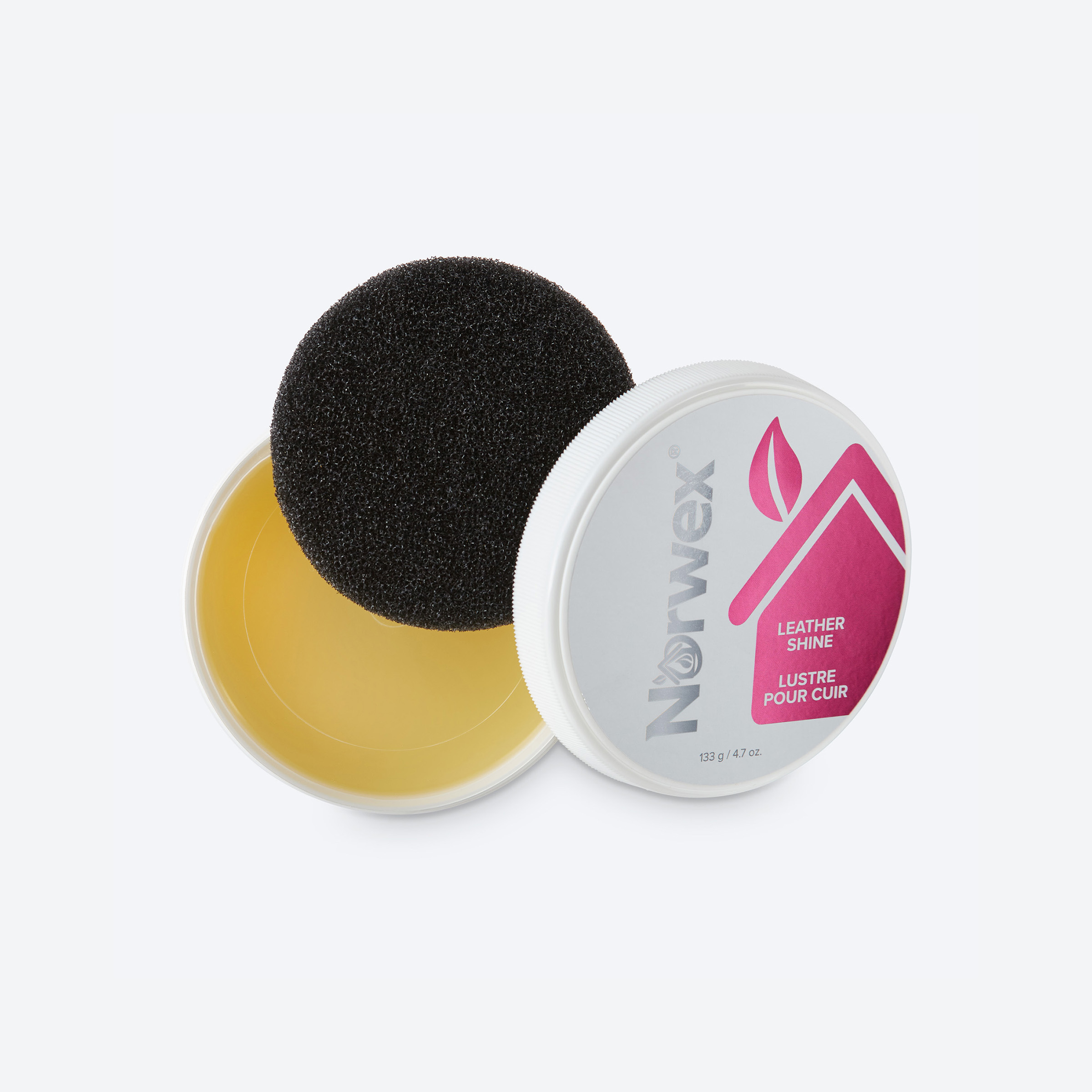 Leather discount shine products